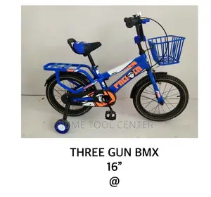THREE GUN BMX SIZE 16′ KIDS BIKE