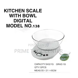 Digital Kitchen scale with bowl 5KG