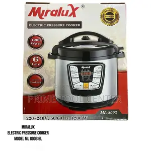 MIRALUX ELECTRIC PRESSURE COOKER 6L