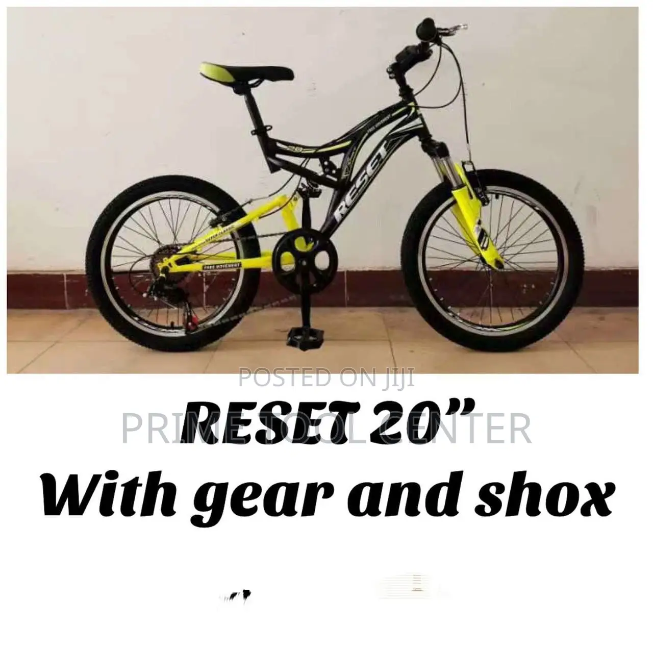 RESET BIKE 20″ WITH GEAR AND SHOX