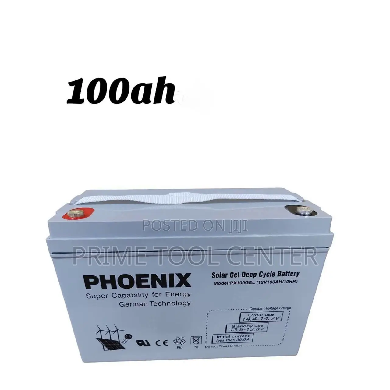 Pheonix Solar GEL Deep Cycle Battery 100AH