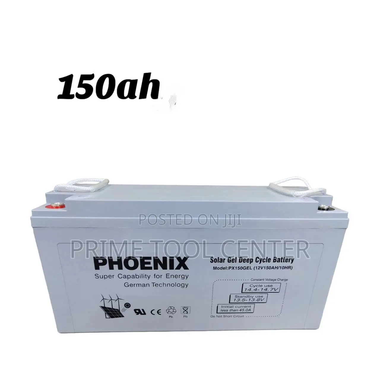 Pheonix Solar Gel Deep Cycle Battery 150AH