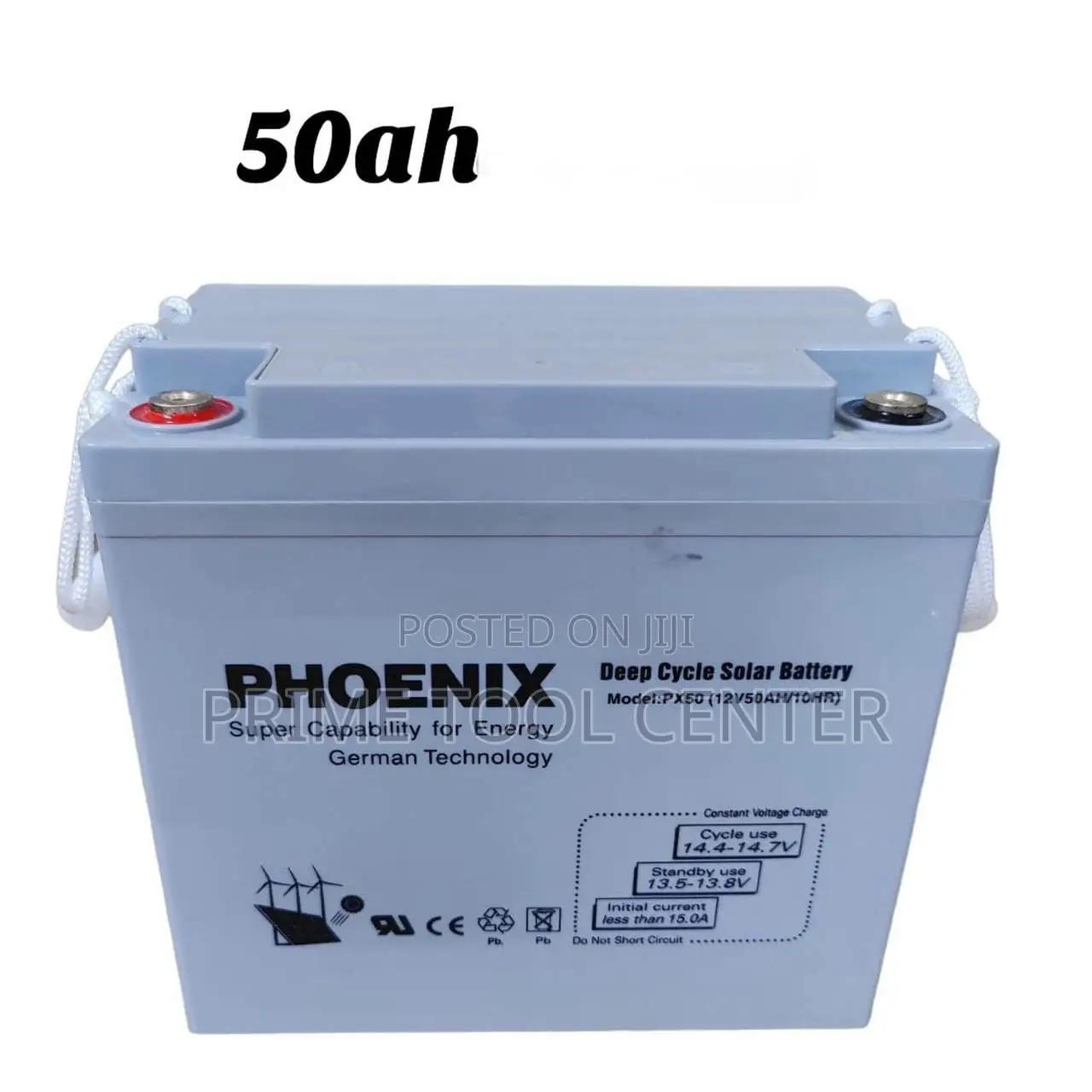 PHEONIX SOLAR GEL DEEP CYCLE BATTERY 50ah