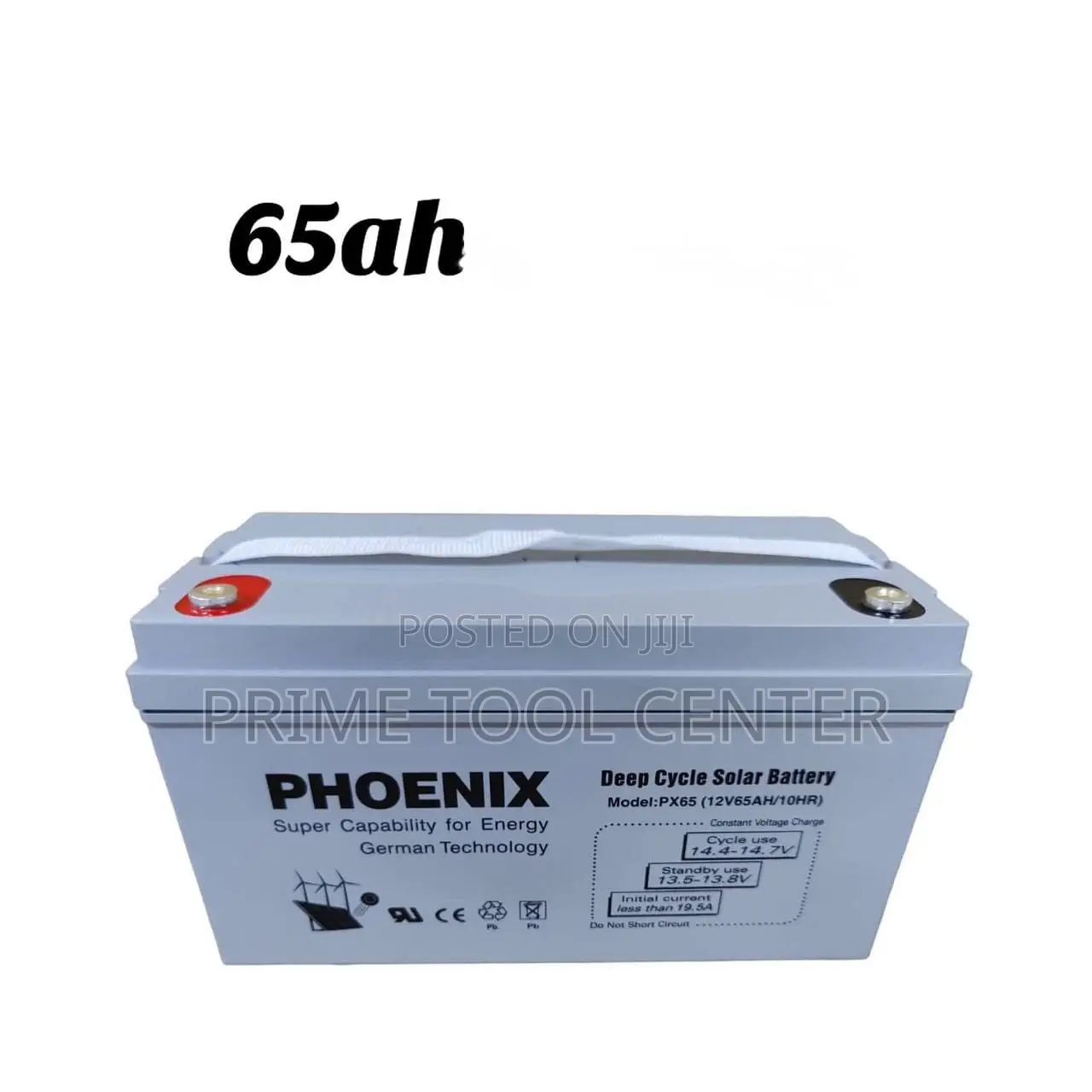 PHEONIX SOLAR GEL DEEP CYCLE BATTERY 65ah