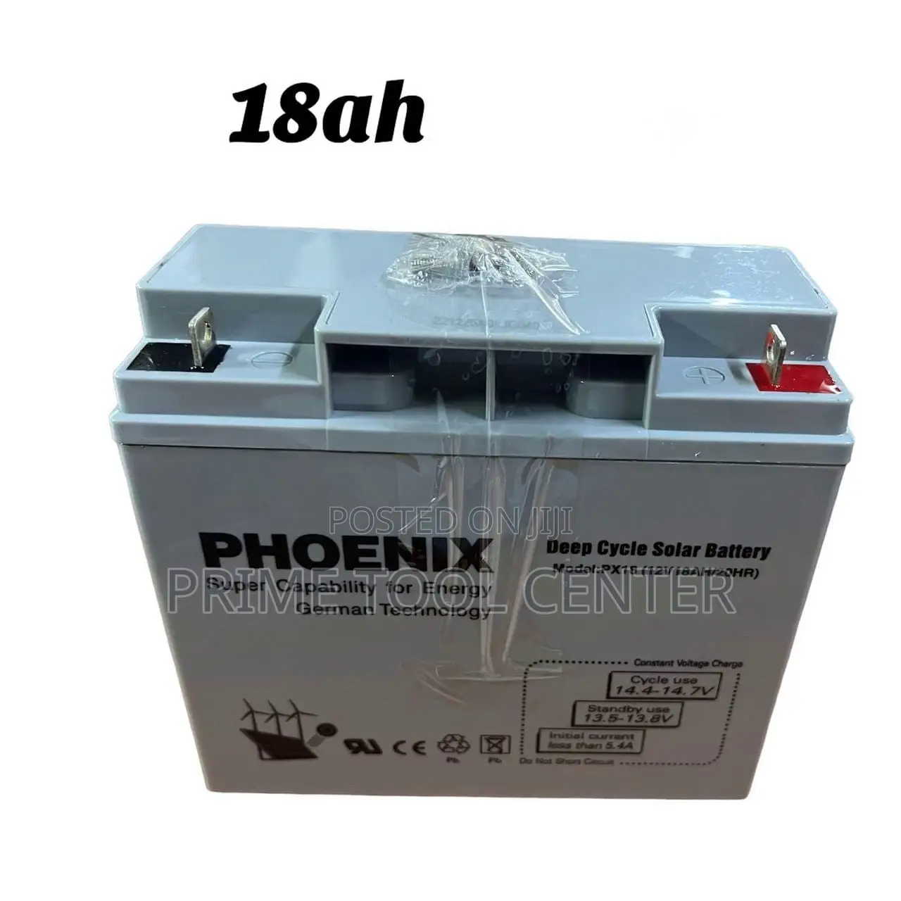 PHEONIX SOLAR GEL DEEP CYCLE BATTERY 18ah