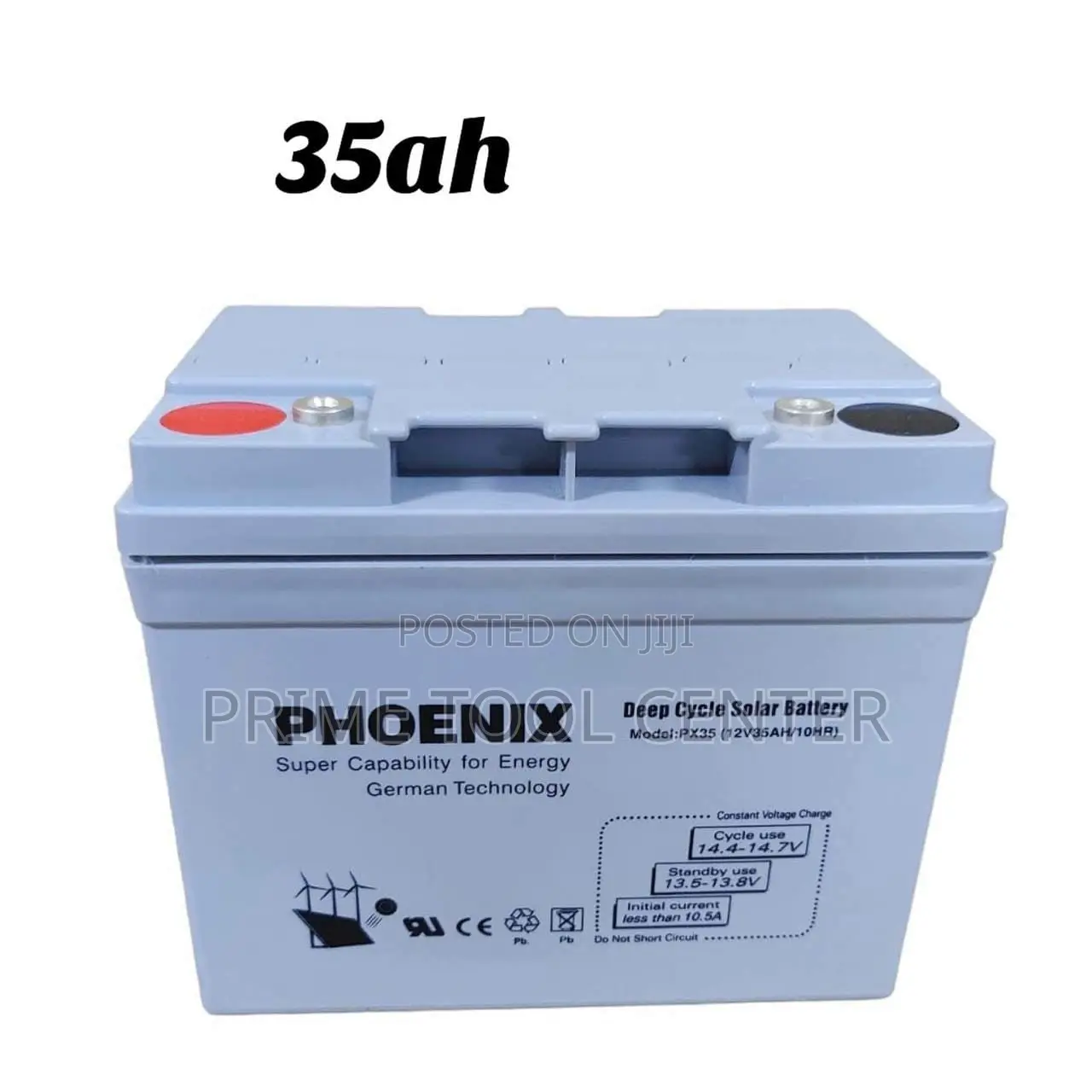PHEONIX SOLAR GEL DEEP CYCLE BATTERY 35ah