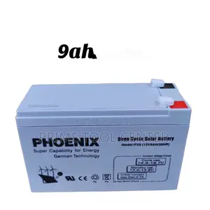 PHEONIX SOLAR GEL DEEP CYCLE BATTERY 9ah