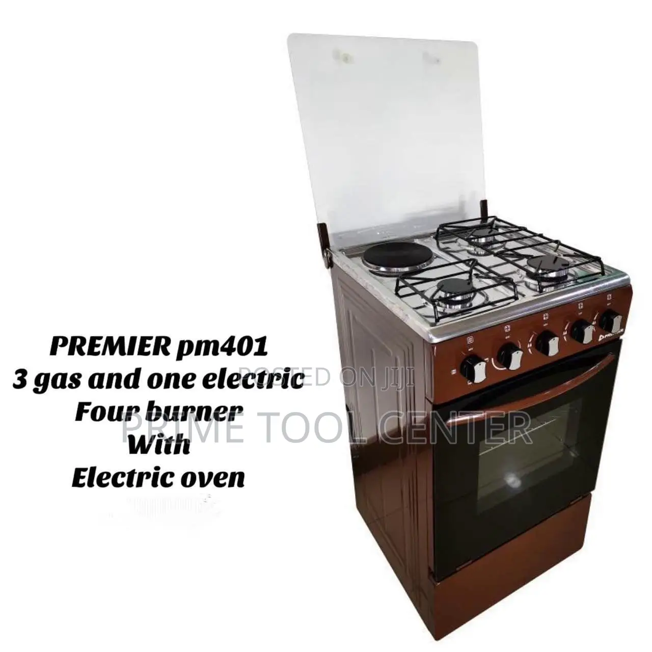 PREMIER 4 BURNER 3GAS 1 ELECTRIC COOKER