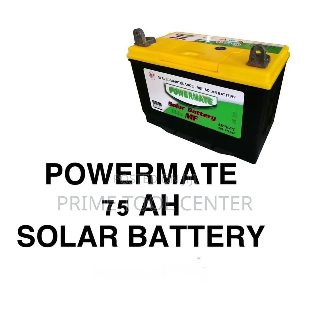 POWERMATE 75ah Solar Battery