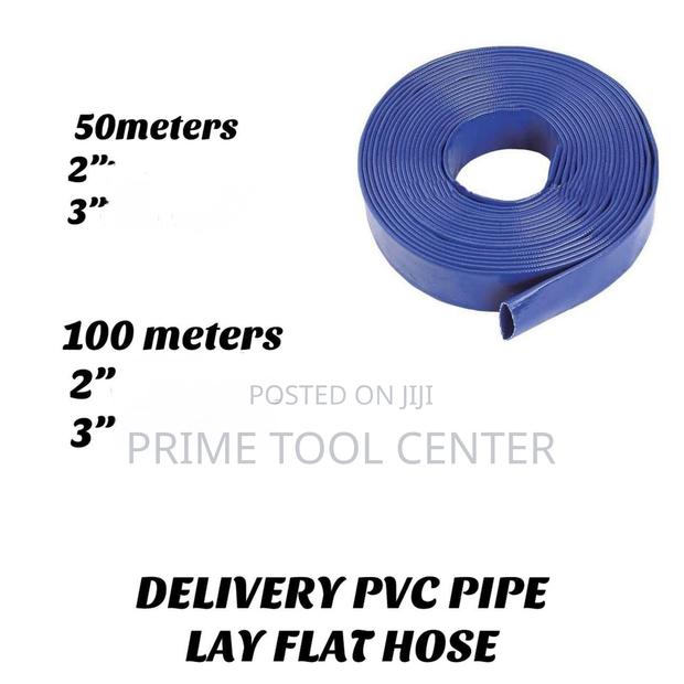 Delivery pvc pipe lay flat hose 2″ 100M