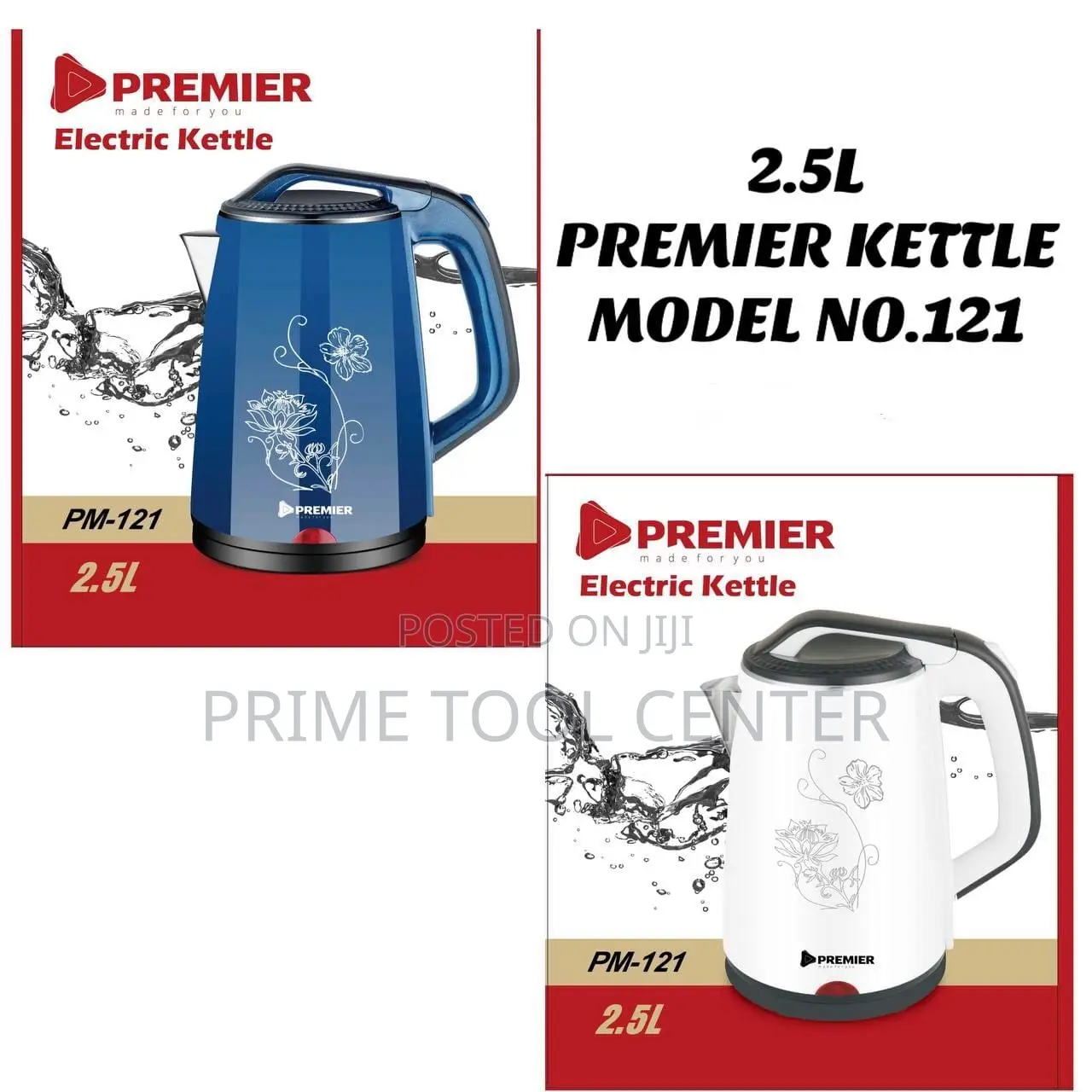2.5l Premier kettle model no 121