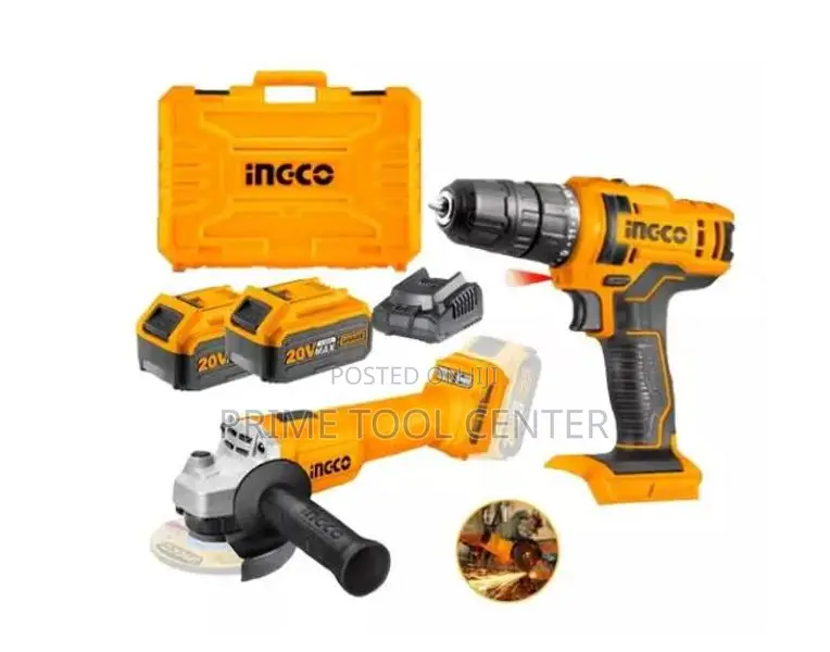 INGCO Lithium-ion cordless 2 pcs combo kit
