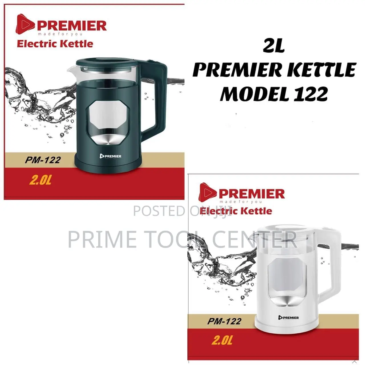 PREMIER 2L ELECTRIC KETTLE