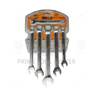 INGCO 6 Pcs combination spanner set Size:8-17mm