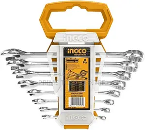 INGCO 8pcs combination spanner set :6-19mm