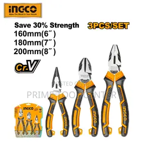 INGCO HKPS08318 3 Pcs pliers set