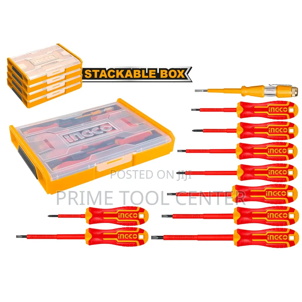 INGCO 10 Pcs Insulated hand tools set