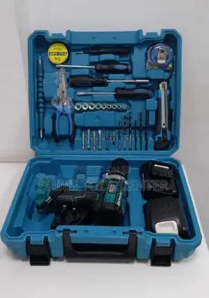 PROTOOLS CORDLESS DRILL WITH ACCESSORIES