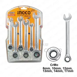 INGCO 6 Pcs ratchet spanner set