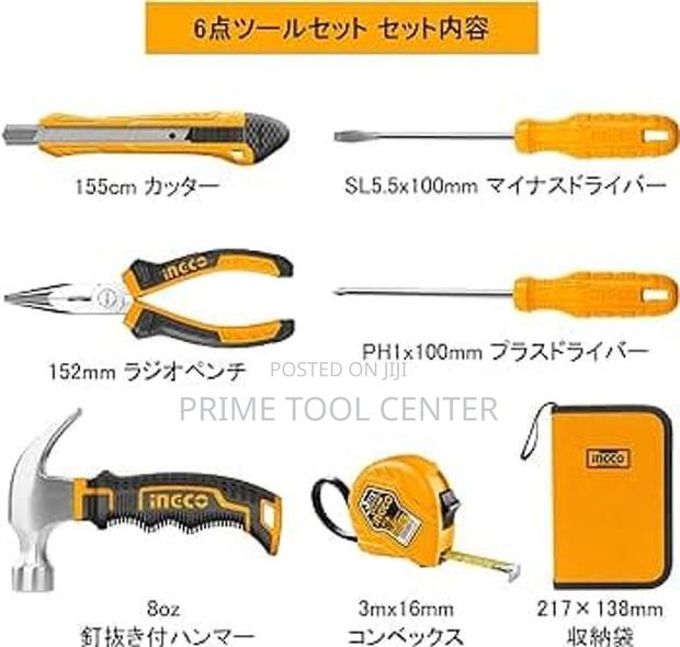 INGCO 6 Pcs hand tools set - thumbnail 2