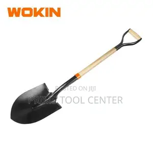 WOKIN STEEL SHOVEL WITH HANDLE,215*290*1020