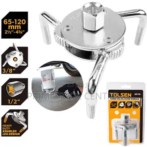 TOLSEN INDUSTRIAL 3 LEG OIL FILTER WRENCH