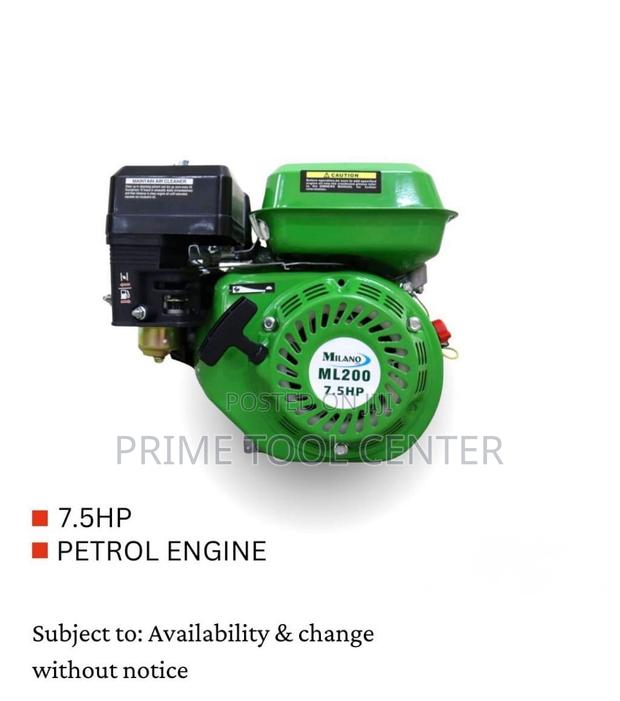 MILANO ML200 7.5HP PETROL ENGINE
