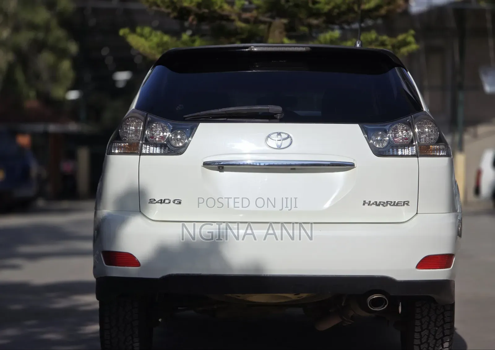 Toyota Harrier 2007 White