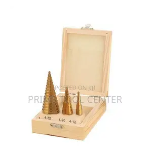 Wokin 756603 3PCS STEP DRILL BITS SET