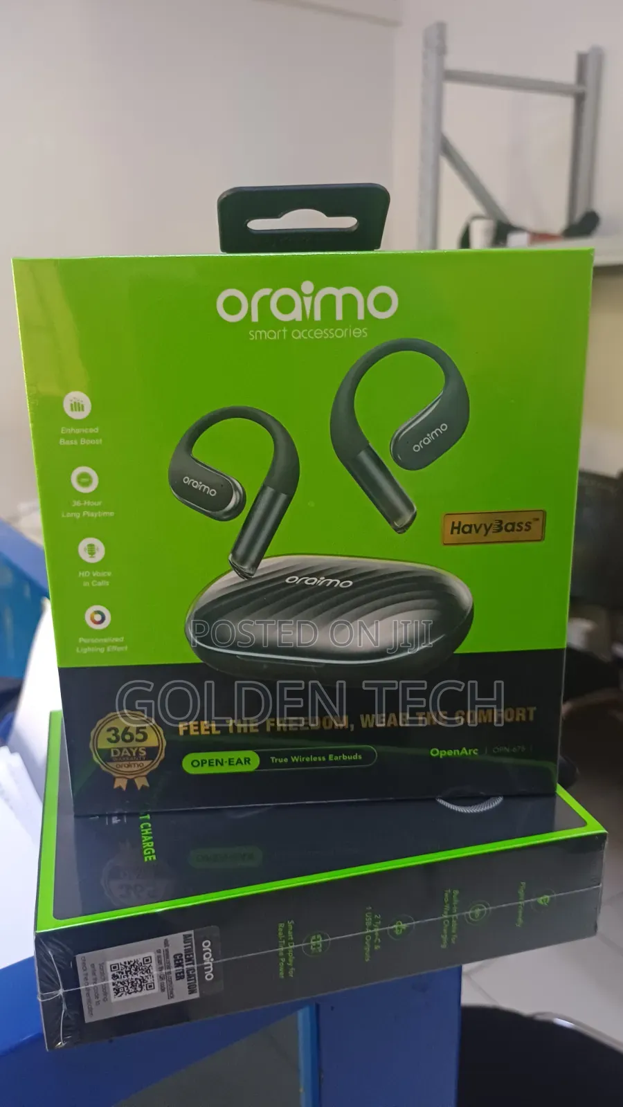 Oraimo OpenArc Open-Ear Wireless Earphones