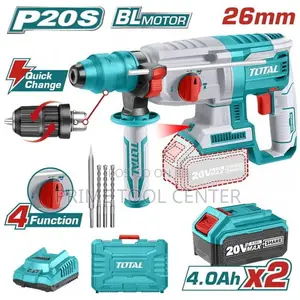 TOTAL Lithium-Ion rotary hammer 20V
