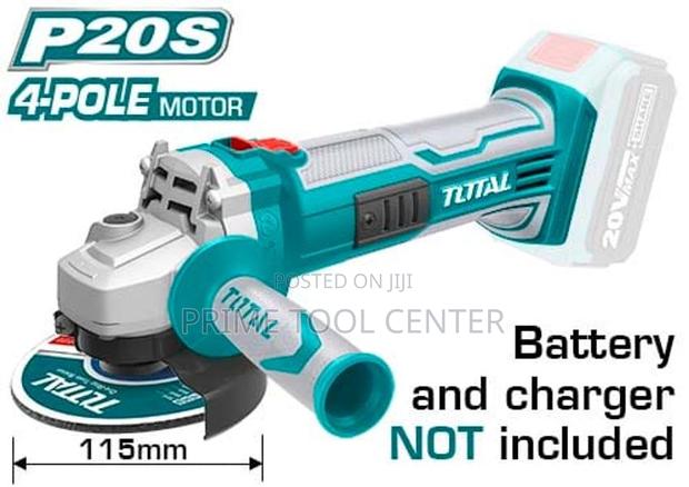 TOTAL Lithium-Ion angle grinder 20V - thumbnail 2