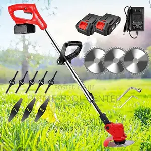 Cordless Grass Trimmer with 48V Rechargeable Lithium Battery