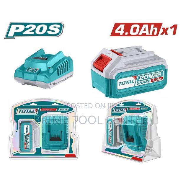 Total P20S Lithium-Ion battery and charger