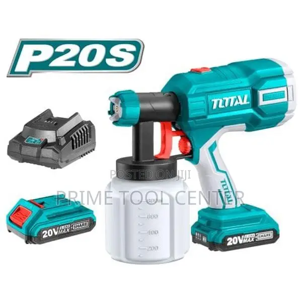 TOTAL Lithium-ion spray gun 20V