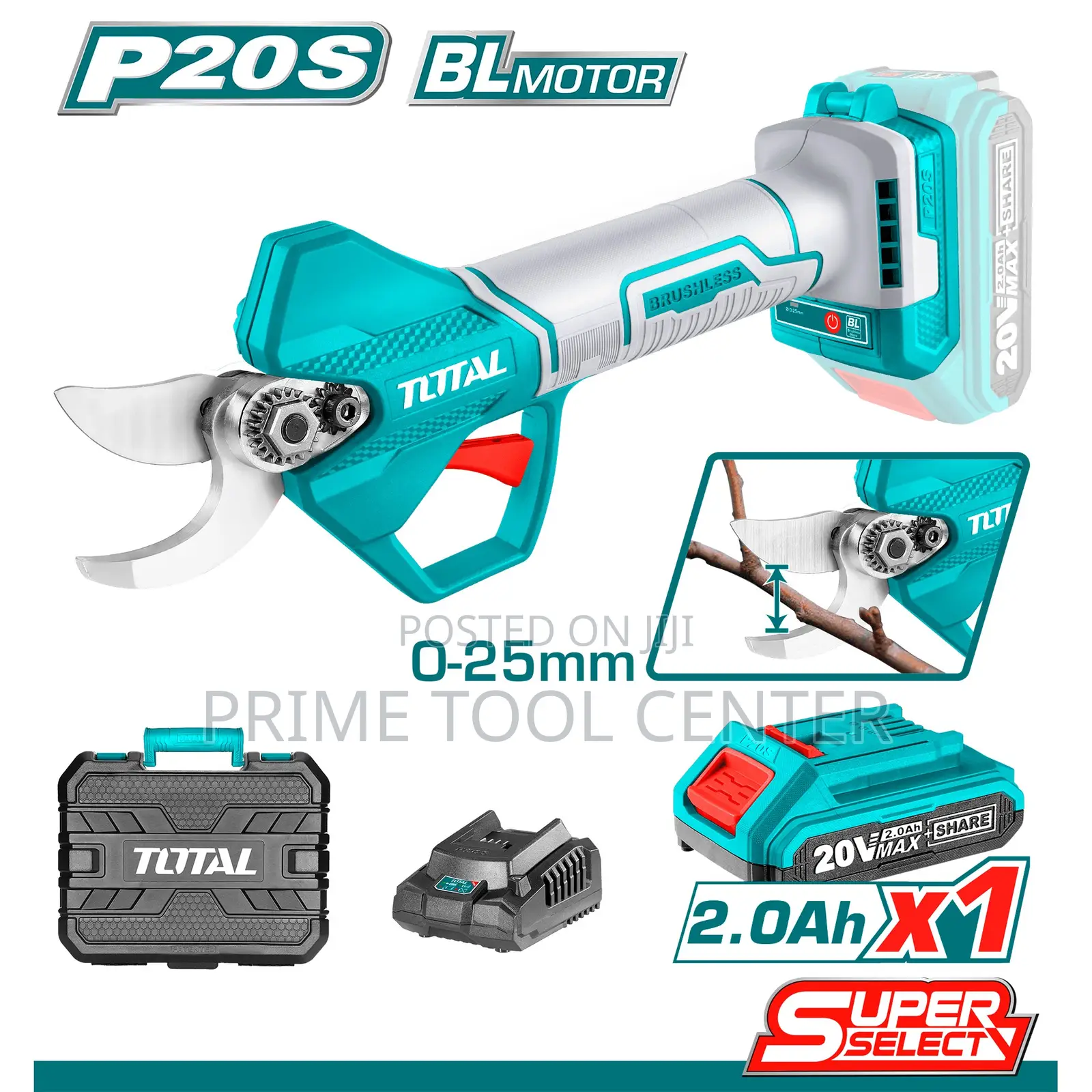 TOTAL Lithium-ion gauge straight shear