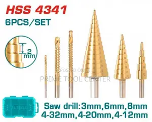 Total Step drill bit set