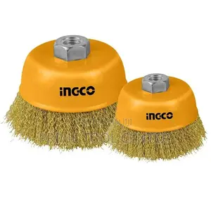 INGCO Wire cup brush Dia: 100mm, 4″