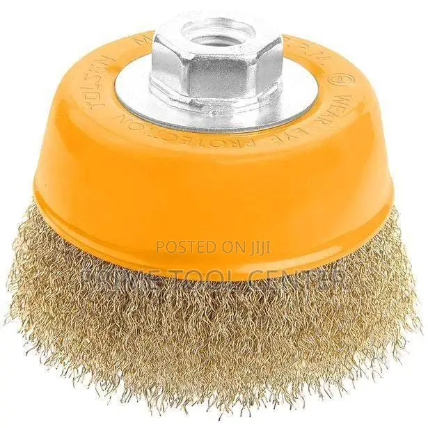 INGCO Wire cup brush Dia: 75mm, 3″
