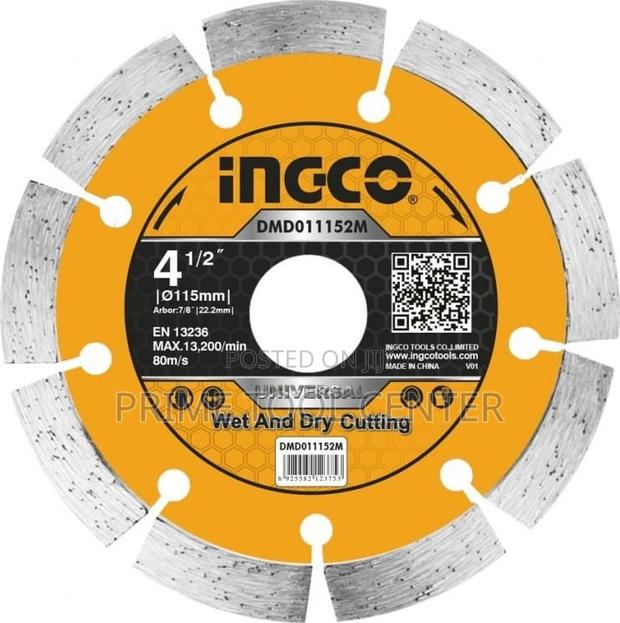 INGCO Diamond disc set 115(4-1/2″)X22.2mm