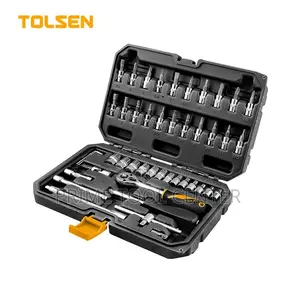 TOLSEN INDUSTRIAL 46 PCS 1/4″ SOCKET SET