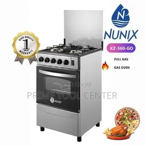 Nunix 50 * 55cm Cooker, 4 Gas Burners