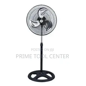 Free Standing Fan With Steel Blade 18″