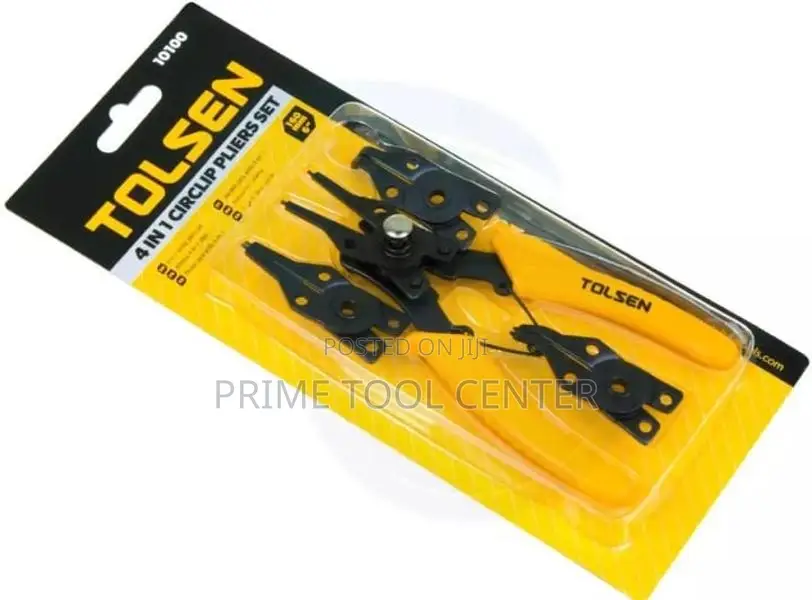 TOLSEN 4PCS CIRCLIP PLIER SET