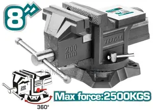 TOTAL Bench vice Size：8″ Weight:21kg