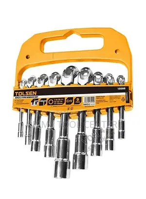TOLSEN INDUSTRIAL 9PCS L – TYPE WRENCH SET