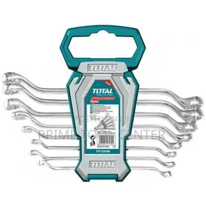TOTAL 8pcs offset ring spanner set Size:6-22