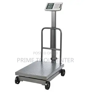 TCS Heavy Duty Digital Weighing Scale 600kg With Wheels