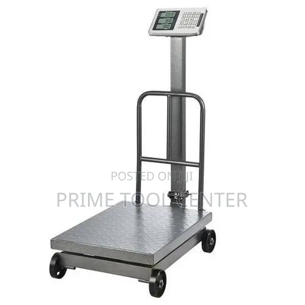 TCS Heavy Duty Digital Weighing Scale 600kg With Wheels