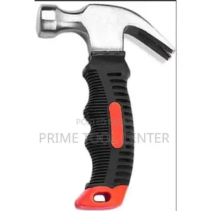 Claw hammer with plastic handle